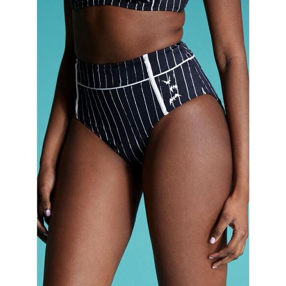 The Nightmare Before Christmas Jack Pinstripe Swim Bottoms (Med) - Picture 1 of 7